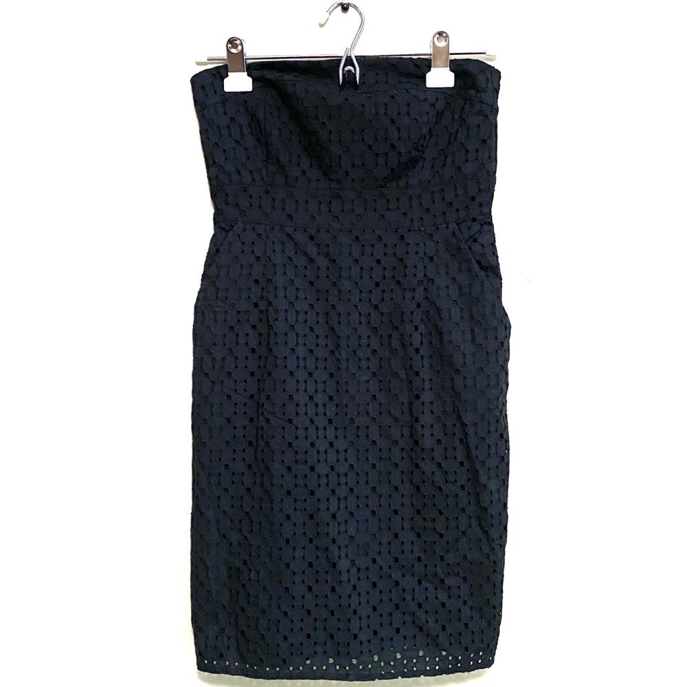 New York and Company black lace strapless dress